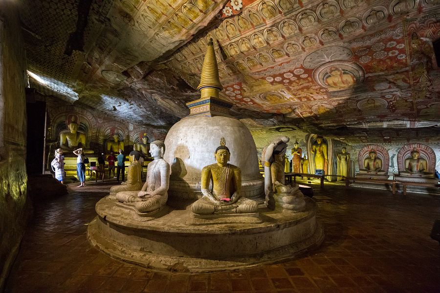 Dambulla Boeddha grotten