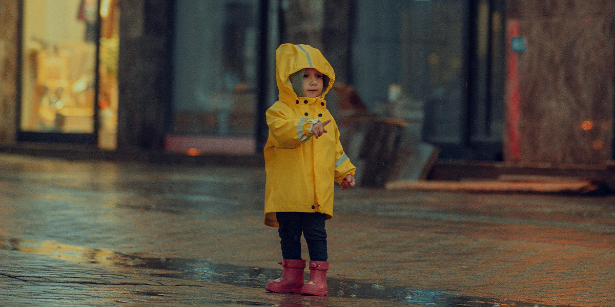 fabulous mama - kinderen herfst regen