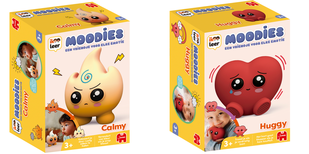 Fabulous Mama - Moodies Ik Leer - kinderen - knuffel - emoties