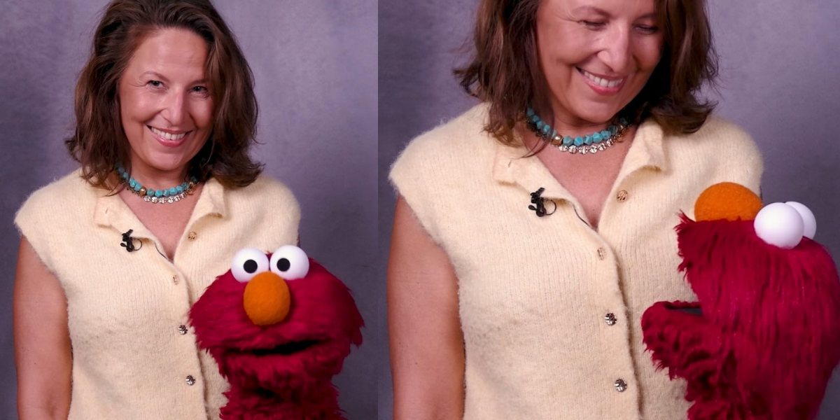 Elmo Thea Sesamstraat 50 jaar